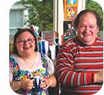 Photos of people with Down's syndrome